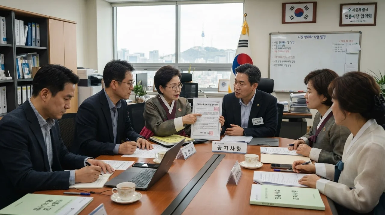 10월 22일 수정공고 핵심: 문화관광형시장 지원 제외 대상 추가